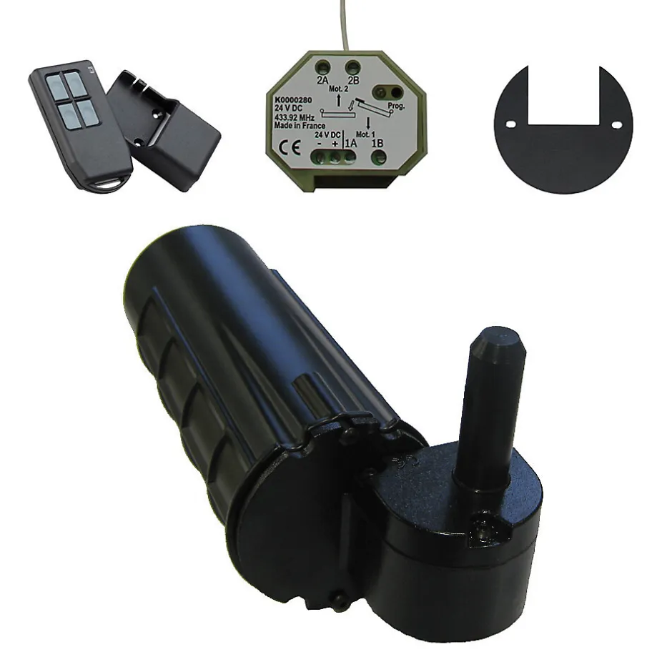 Motorisation pour volet 1 battant gauche SLID'UP URANUS radio - gond 12 mm-Slid’Up By Mantion Online