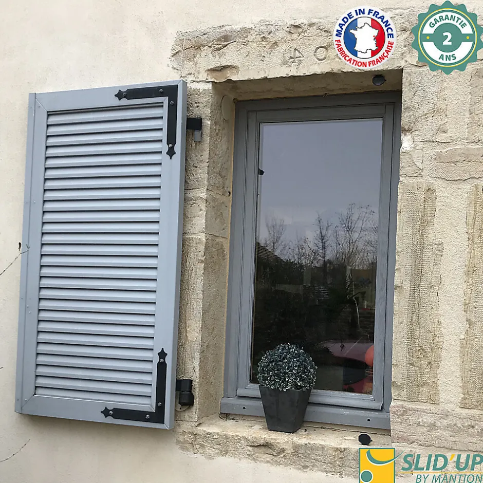 Motorisation pour volet 1 battant gauche SLID'UP URANUS radio - gond 12 mm-Slid’Up By Mantion Online