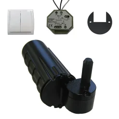 Slid’Up By Mantion Motorisation pour volet 1 battant gauche SLID'UP URANUS filaire - gond 12 mm