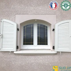 Slid’Up By Mantion Motorisation pour volet 2 battants SLID'UP URANUS filaire - gond 12 mm