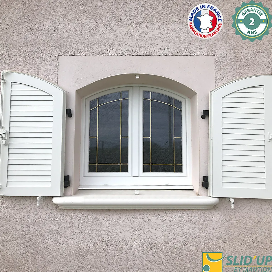 Slid’Up By Mantion Motorisation pour volet 2 battants SLID'UP URANUS filaire - gond 12 mm