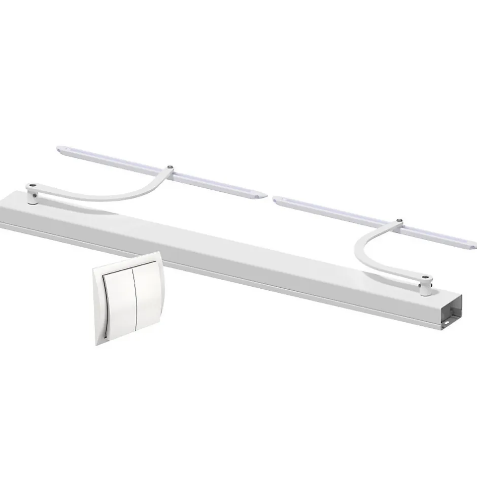 Motorisation pour volet 2 battants SLID'UP WINEO filaire - baie 800 à 1500 mm - blanc-Slid’Up By Mantion Hot