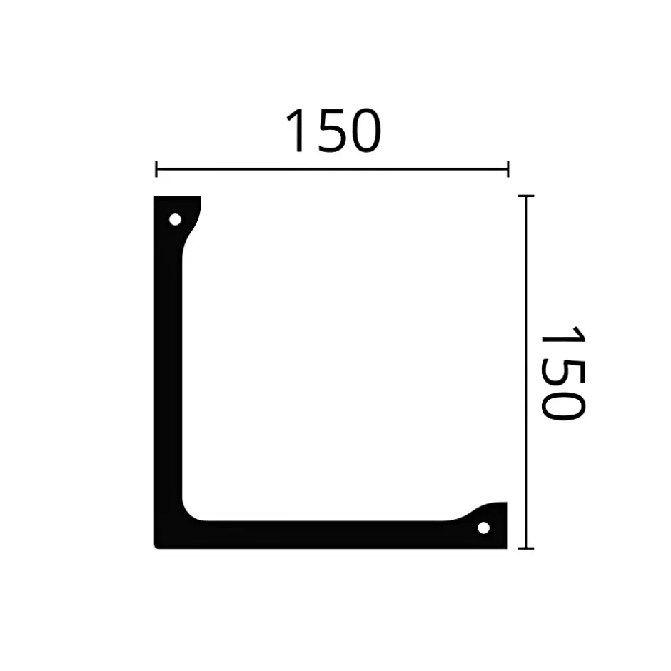 Noel & Marquet Moulure couvrante NMC ARSTYL L1 Moulure décorative Corniche Moulure décorative
