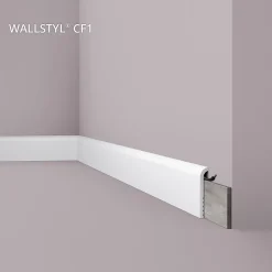 Noel & Marquet Moulure couvrante NMC WALLSTYL CF1 Moulure décorative Plinthe Moulure décorative