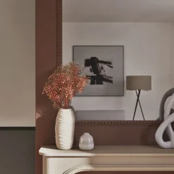 Woodbord Moulure murale décorative en bois BOUTONS - 1 x 3,2 x 100 cm - Brut sans peinture - Cimaise - Plinthe - Baguette d'ornement