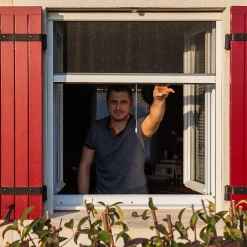 Werka Pro Moustiquaire aluminium fixe sans percer