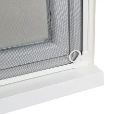 Moustiquaire cadre aimanté sans perçage - L100 x H120cm - Blanc-Avosdim