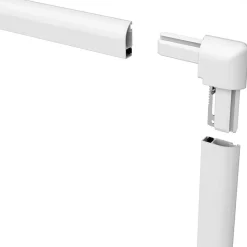 Easy Life Moustiquaire cadre aluminium sans perçage 120x140 cm Basic