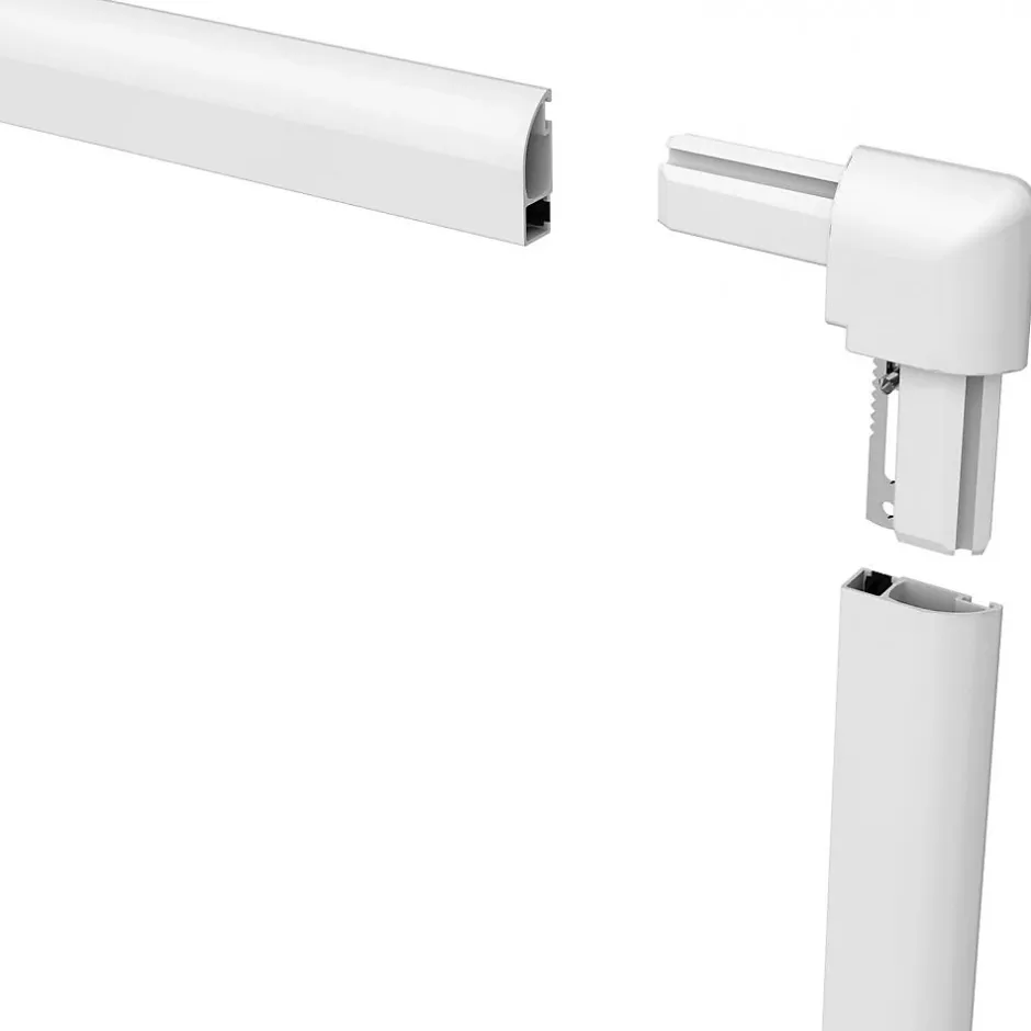 Easy Life Moustiquaire cadre aluminium sans perçage 120x140 cm Basic