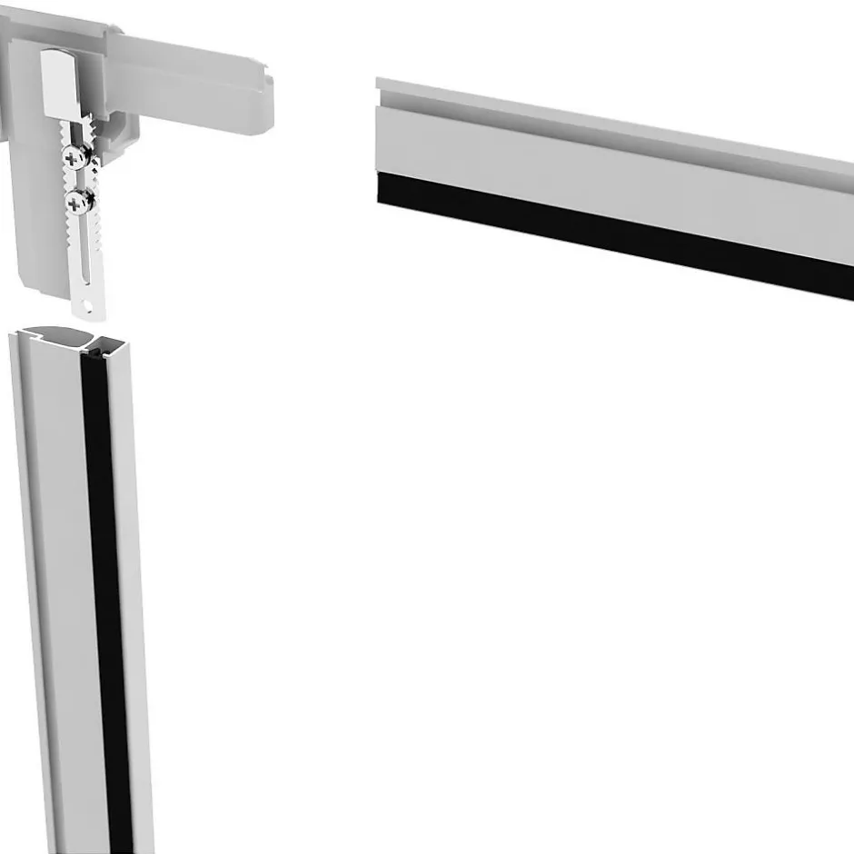 Easy Life Moustiquaire cadre aluminium sans perçage 120x140 cm Basic