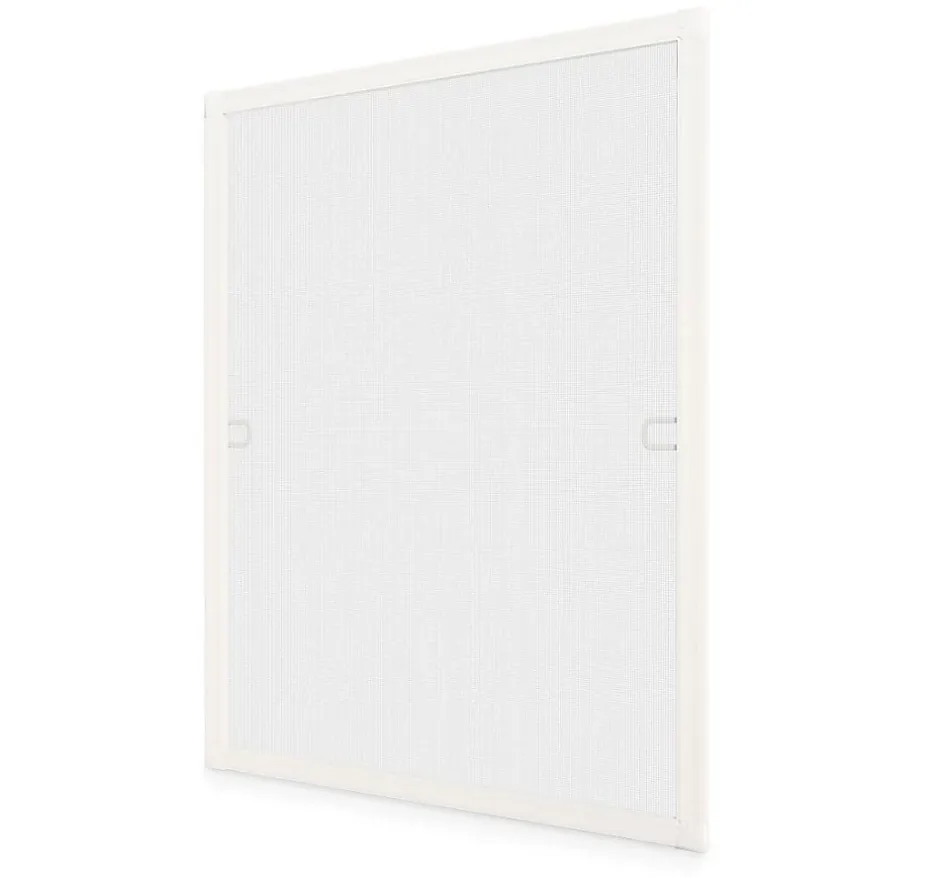 Moustiquaire cadre recoupable 85 x 85cm blanc - Toile fibre de verre-Avosdim Clearance