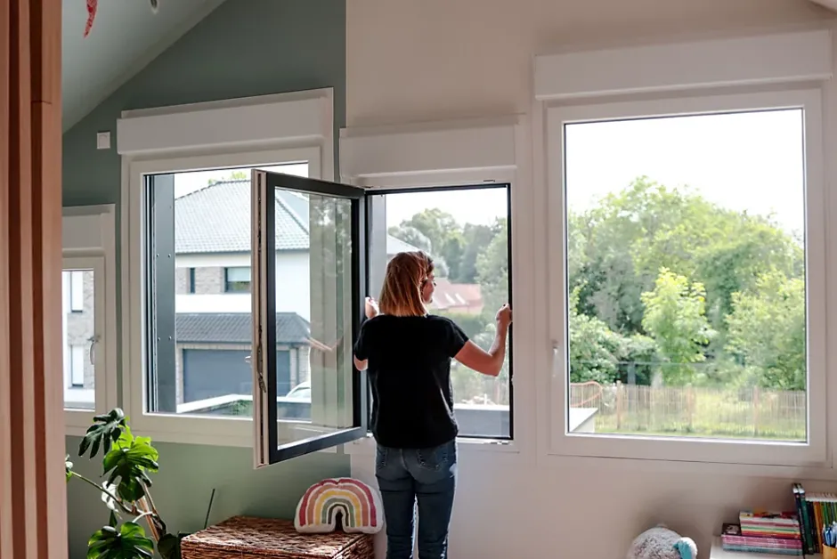 Moustiquaire cadre recoupable 85 x 85cm blanc - Toile fibre de verre-Avosdim Clearance