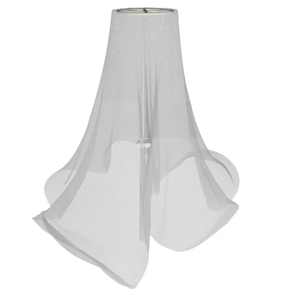 KOCOON Moustiquaire ciel de lit bébé blanc 100 x 56 cm