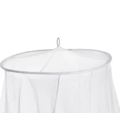 Avosdim Moustiquaire ciel de lit tulle blanc - H250cm / Périmètre 1250cm
