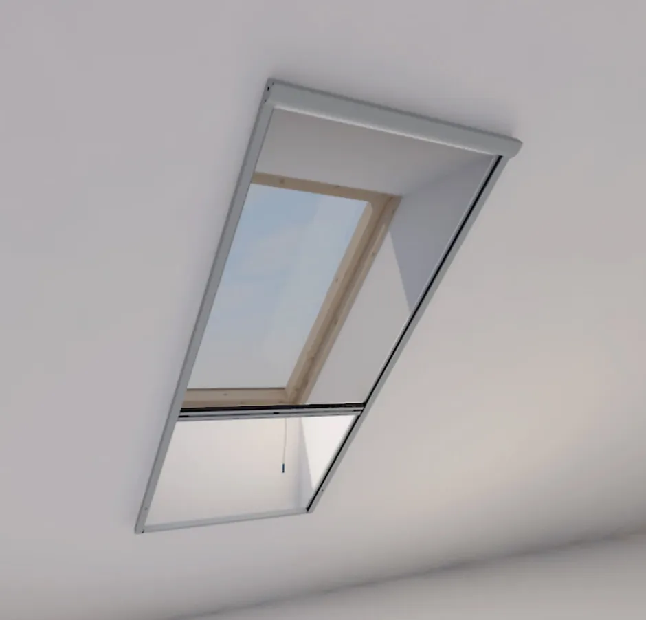 KOCOON Moustiquaire de fenêtre de toit blanc 100 x 170 cm