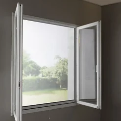 Moustiquaire de fenêtre en alu blanc Protek 125 x h.170 cm-Geom Online
