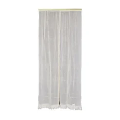 Morel Moustiquaire de porte en coton écru 140 x 225 cm