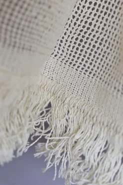 Morel Moustiquaire de porte en coton écru 140 x 225 cm