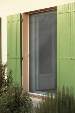 Moustiquaire de porte latérale en alu blanc Kocoon 140 x h.230 cm-MARITON SA Online