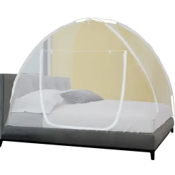 Moustiquaire dôme pop-up 195x150 cm mobile pour lit-IDMarket Best