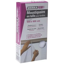Werka Pro Moustiquaire en tulle blanc