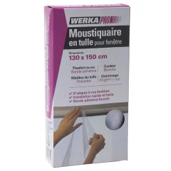 Moustiquaire en tulle blanc-Werka Pro Sale