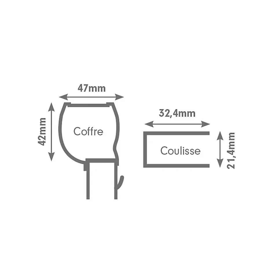 Moustikit Moustiquaire enroulable verticale fenêtre en alu marron - Confort