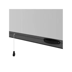 Volet-Moustiquaire Moustiquaire enroulable verticale grise H145 cm x L130 cm