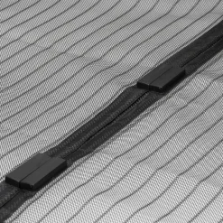 Moustiquaire porte 100x210cm noir montage adhésif sans perçage ni vissage anti insectes-ECD Germany