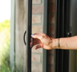 Avosdim Moustiquaire porte LUXE - L140 x H230cm - Blanc