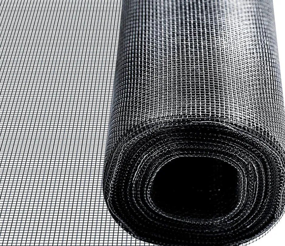 Moustiquaire Pour fenêtre et porte Ultra résistant Noir Largeur 1,2 m Longueur 15 mètres --Floordirekt New