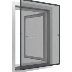 Moustiquaire pour fenêtre avec ressorts d'accrochage 120x140 cm-Easy Life Online