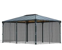 Moustiquaire pour tonnelle Milano 4300 et Martinique 5000-Canopia by Palram New