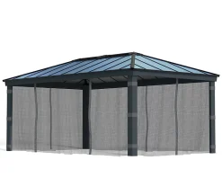 Moustiquaire pour tonnelle Dallas 6100-Palram - Canopia Hot