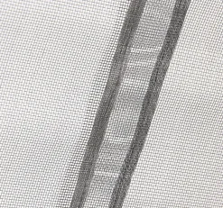 Moustiquaire rideau de porte - L130 x H230cm - Gris Anthracite-Avosdim Sale