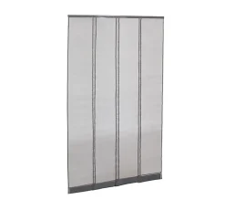 Moustiquaire rideau de porte - L100 x H230cm - Gris Anthracite-Avosdim Hot