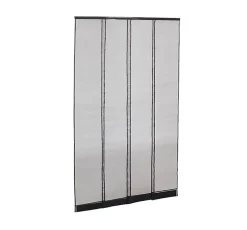 Avosdim Moustiquaire rideau de porte - L130 x H230cm - Noir