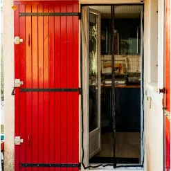 Moustiquaire rideau de porte aimantée 215 x 100 cm-Werka Pro Clearance