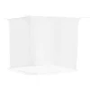 Vidaxl Moustiquaire suspendue 156 maille blanc 220x100x150 cm