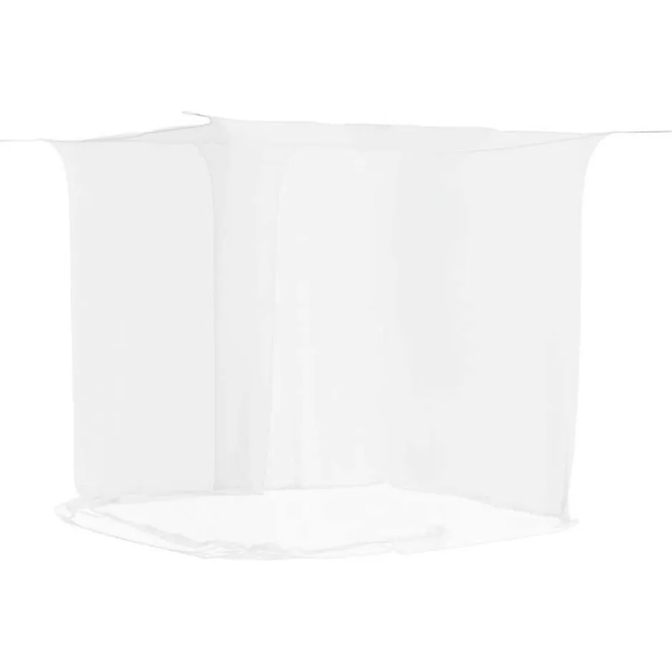 Vidaxl Moustiquaire suspendue 156 maille blanc 220x100x150 cm