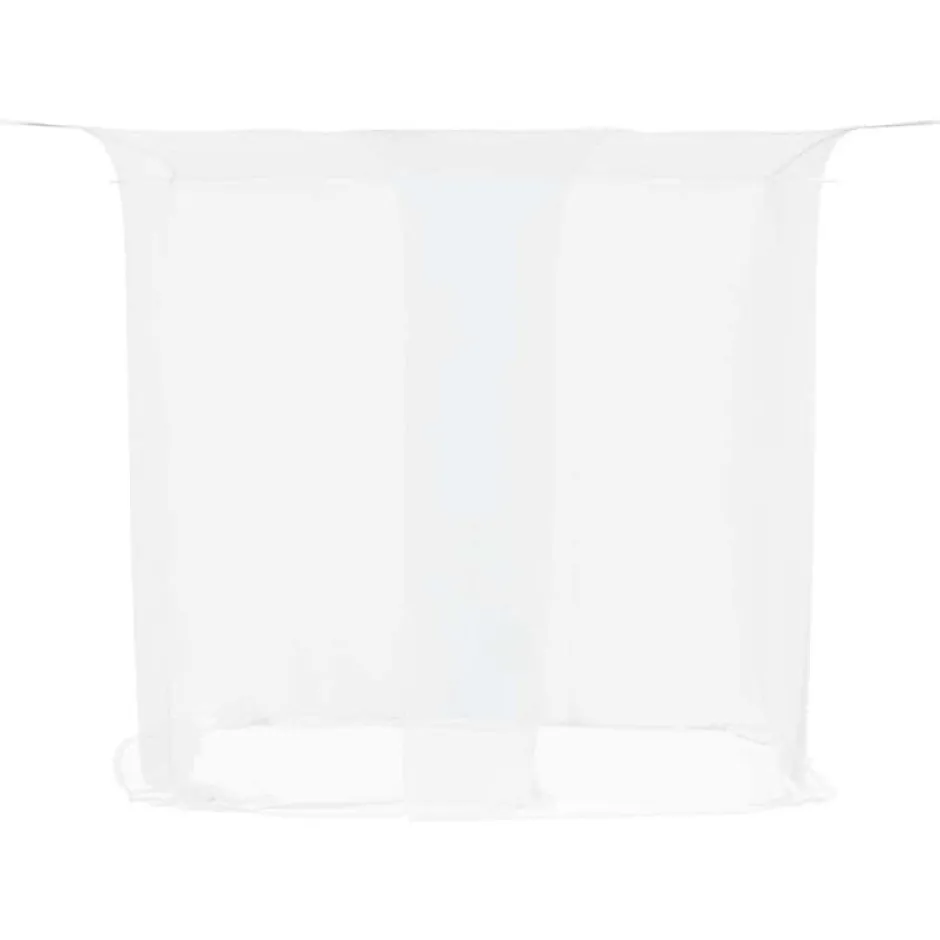 Vidaxl Moustiquaire suspendue 156 maille blanc 220x100x150 cm