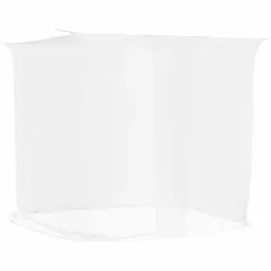 Vidaxl Moustiquaire suspendue 156 maille blanc 220x100x150 cm