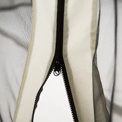 Moustiquaires pour tonnelle barnum 3 x 4 m - lot de 4 moustiquaires zippées + crochets d'attaches - polyester nylon-Outsunny New