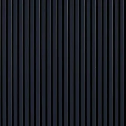 Decoon Mur TV - Lot de 5 Panneaux tasseaux bois 250 x 30 x 1,9 cm - bleu nuit/feutrine noir - 3,75m²