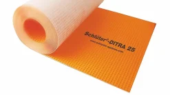 Schluter Natte de désolidarisation en Polypropylène DITRA pour pose de carrelage - Le rouleau de 30,2 x 0,995 M