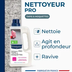 Starwax Nettoyant tapis et moquettes 1L