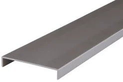 Nordlinger Pro Nez de cloison aluminium alu 10 x 74 mm L.2,6 m