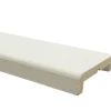 Nez de cloison en MDF prépeint blanc 11X103mm L.2,50m- Clearance