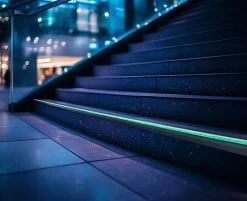 Homewell NEZ DE MARCHE AVEC BANDE ANTIDÉRAPANTE PHOSPHORESCENTE 1000mm