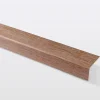 Nez de marche en aluminium décor bois foncé 35 x 25 x 1800 mm-GoodHome Outlet